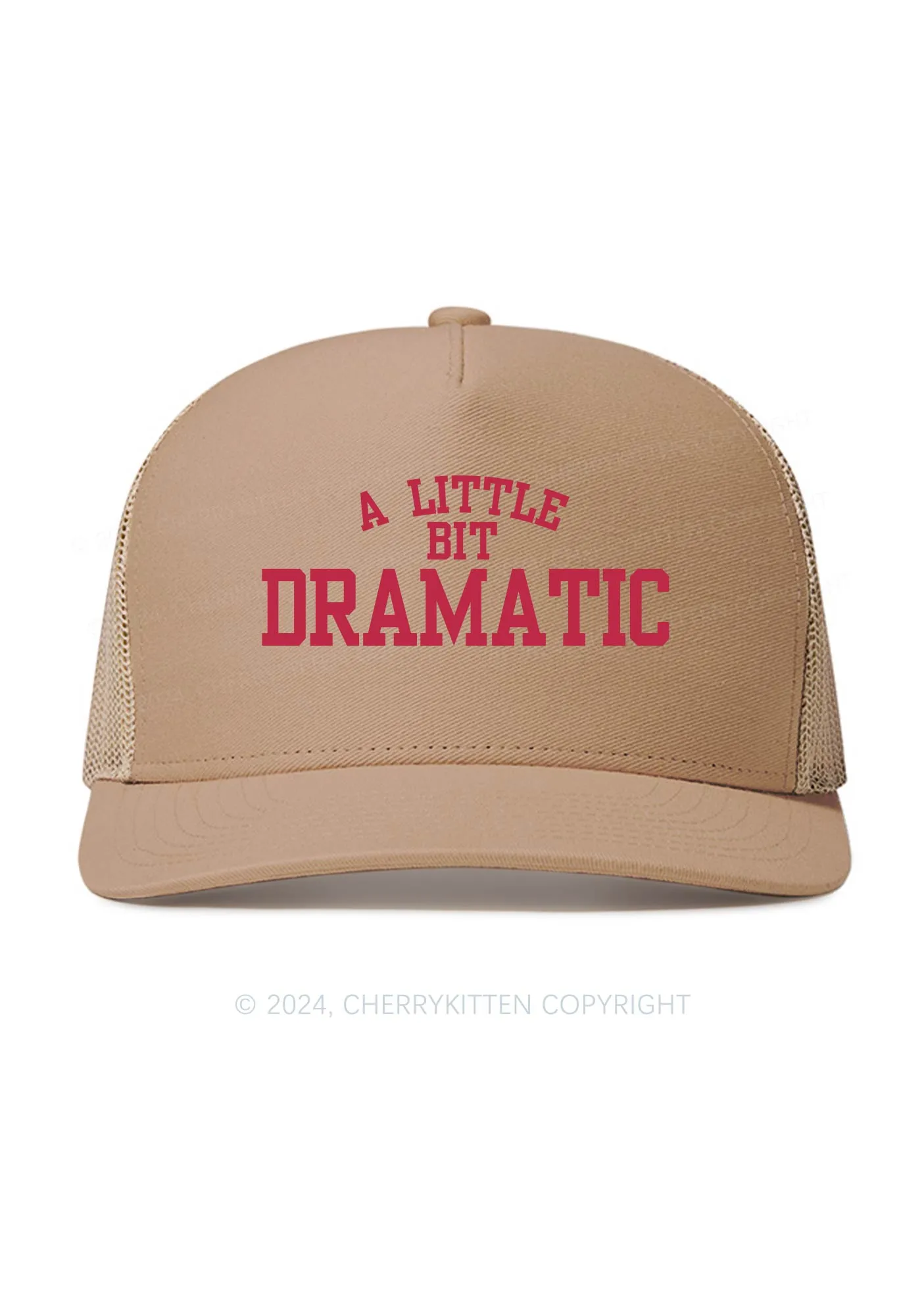 A Little Bit Dramatic Y2K Trucker Mesh Hat Cherrykitten