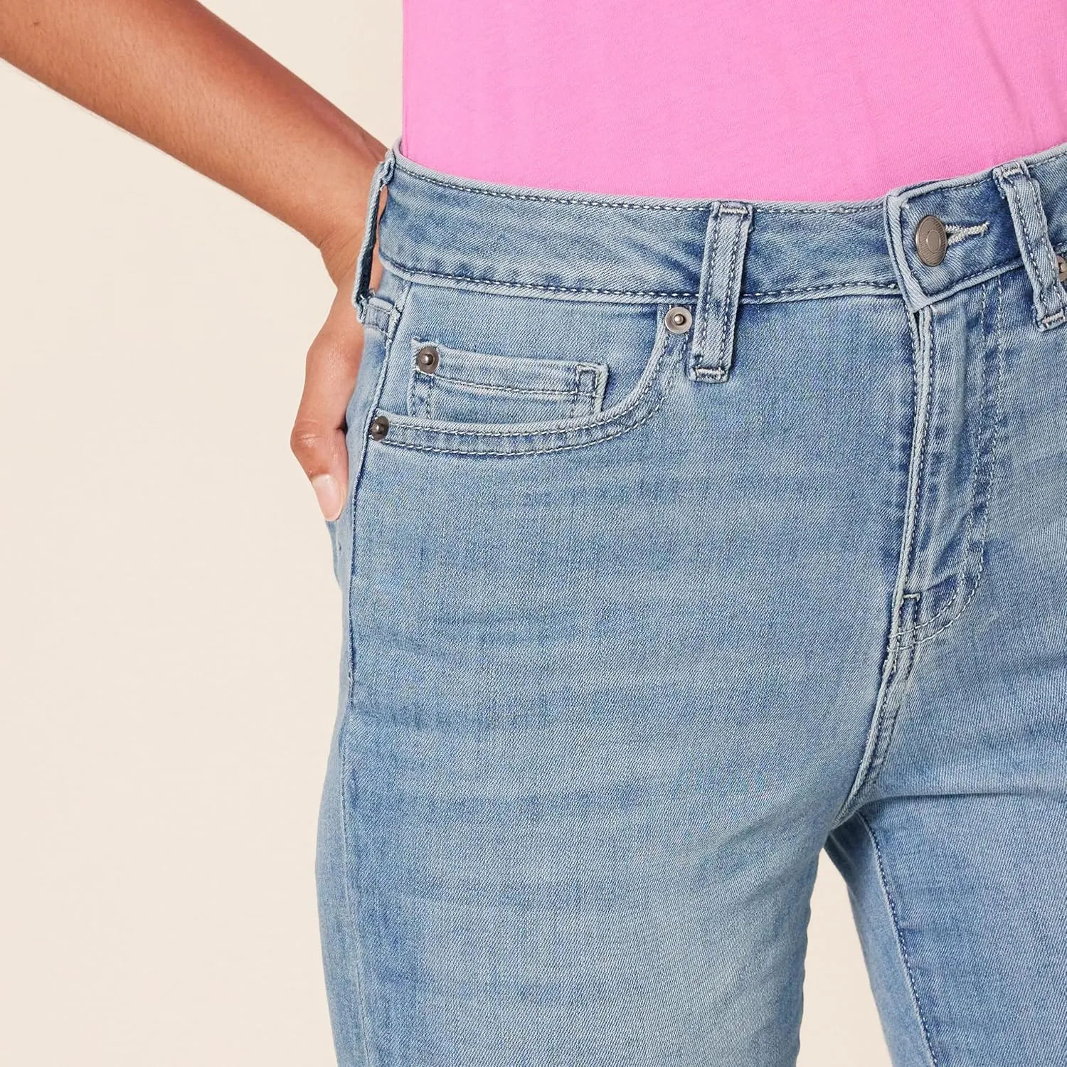 Amazon Essentials Skinny Jeans for Women, High Waist, Stretchy Denim