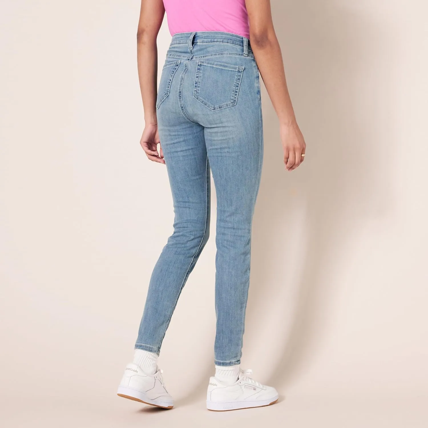 Amazon Essentials Skinny Jeans for Women, High Waist, Stretchy Denim
