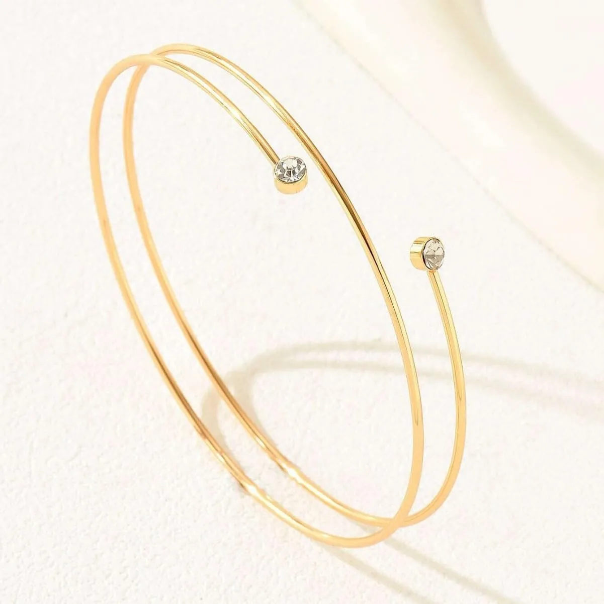 Arm Cuff for Women 18k Gold Plated Minimalist Arm Bangle Bracelet Silver Thin Arm Cuff Arm Bracelet Upper Arm Cuffs Jewelry for Cool