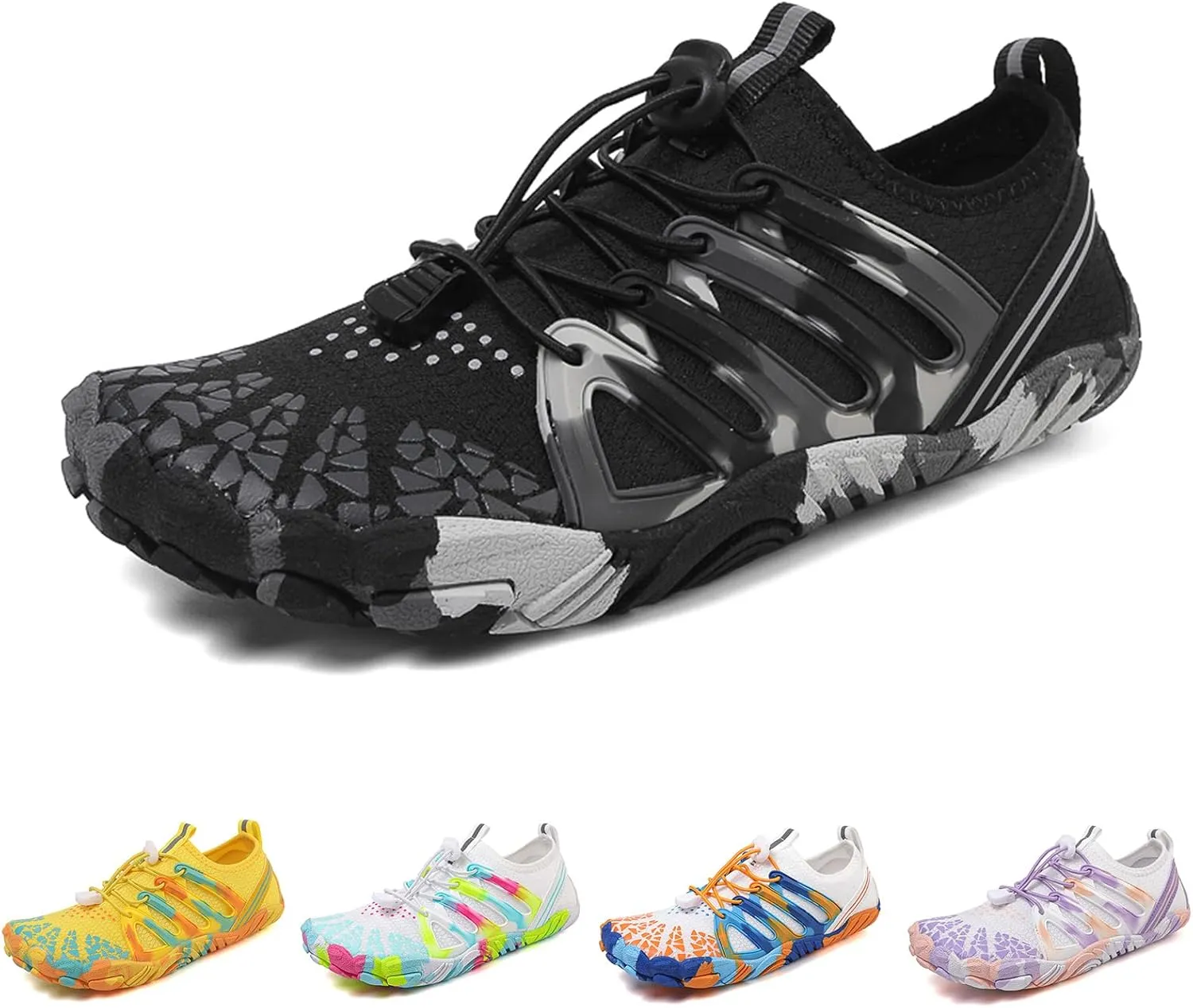 Barefoot Shoes for Women Men Best Mesh Walking Shoes Womens Comfortable Breathable Sport Sneakers Quick Dry Barefoot Socks for Beach Pool Swim
