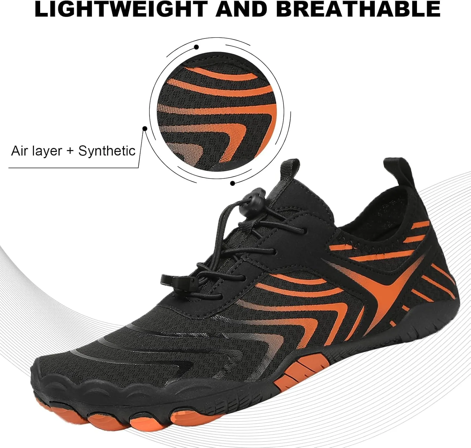 Barefoot Shoes Women Walking Hiking Zero Drop Running Shoes Comfortable Slip On Sneakers Water Resistant Grounderd Footwear Hike Barefoot Shoe Wide Toe Box Lightweight Casual for Summer Beach 2025