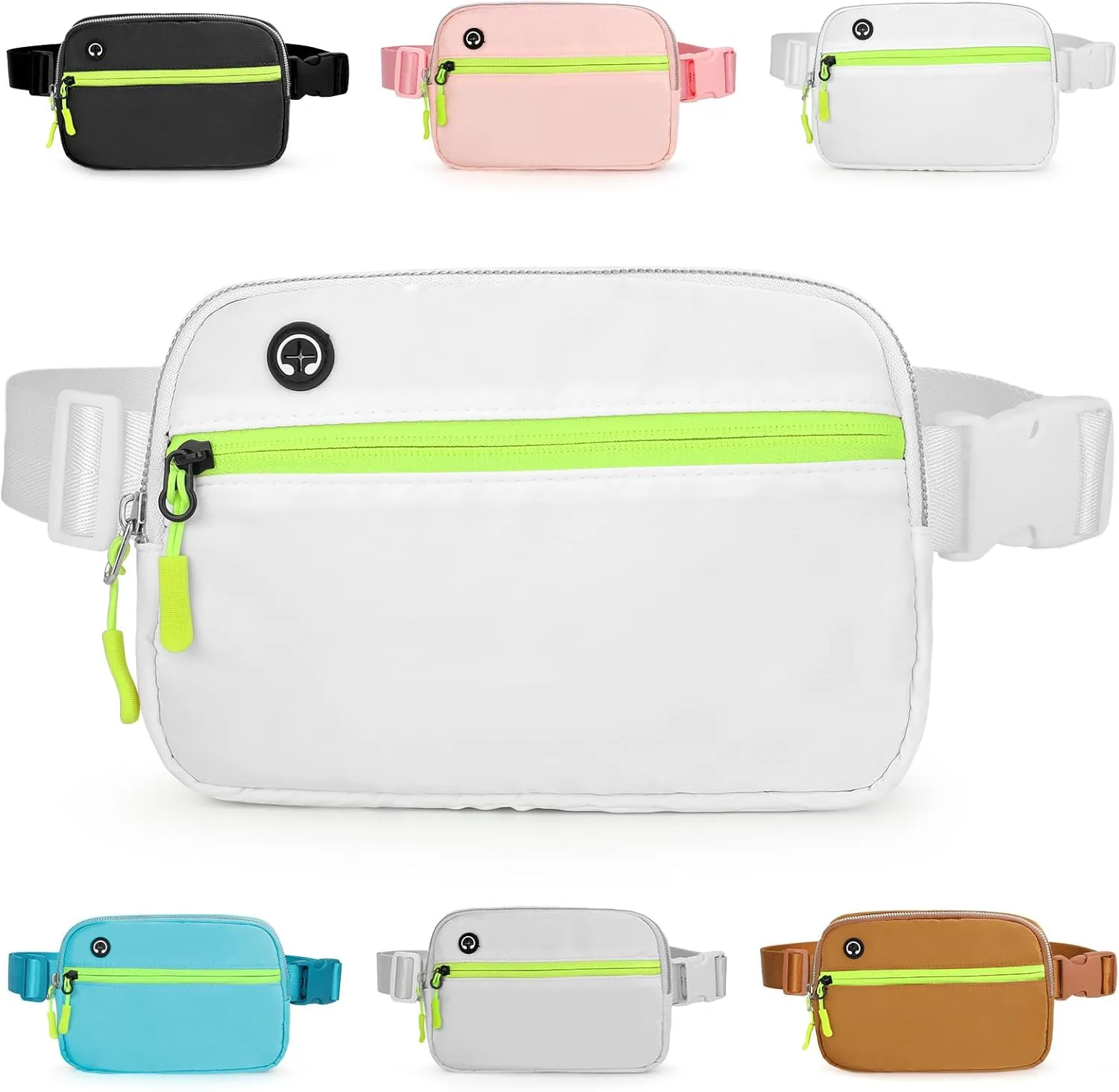 Belt Bag for Women Crossbody Fashion Waist Packs with Adjustable Strap, Waterproof Fanny Packs for Running Hiking Cycling Traveling