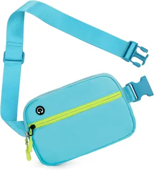 Belt Bag for Women Crossbody Fashion Waist Packs with Adjustable Strap, Waterproof Fanny Packs for Running Hiking Cycling Traveling