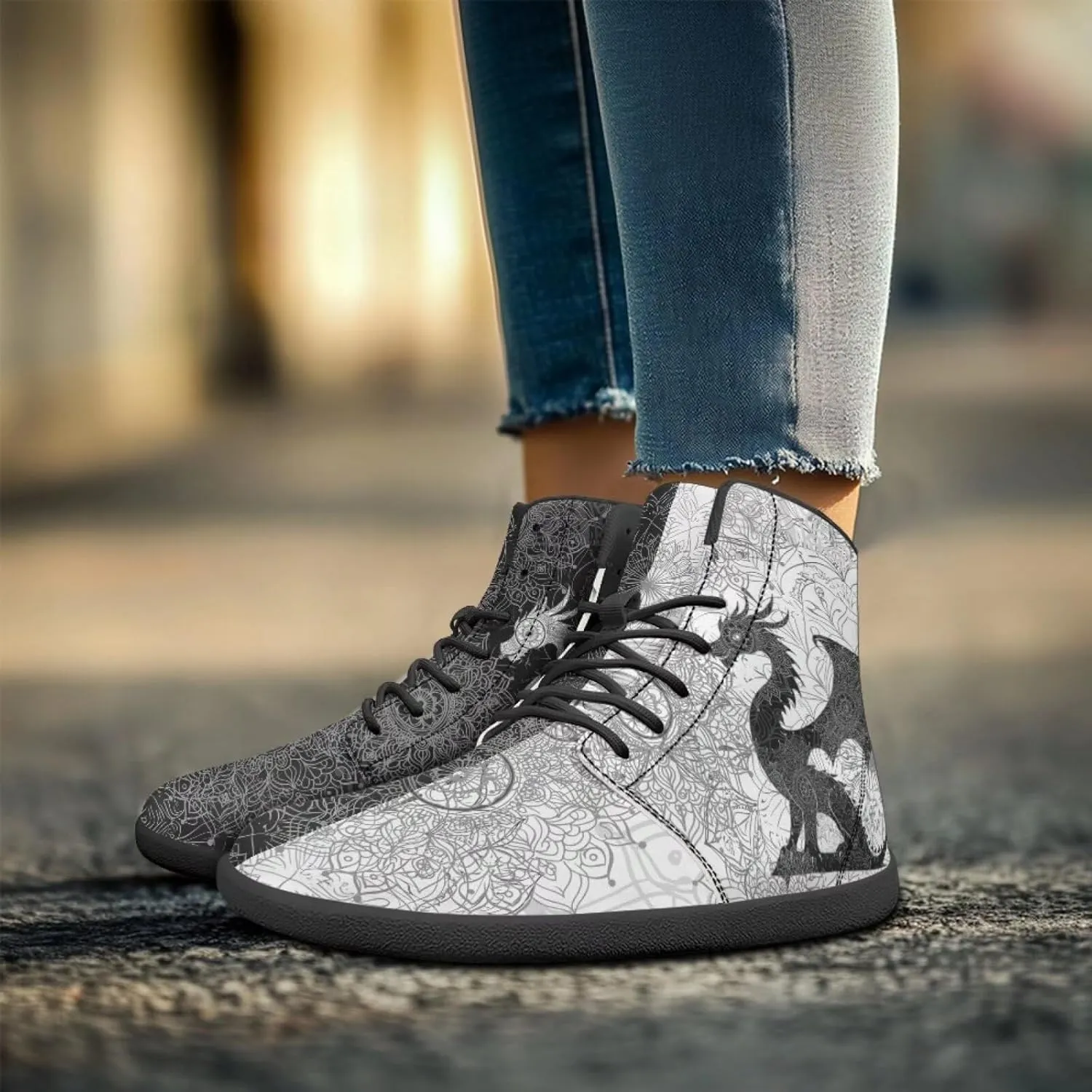 Binienty Barefoot Minimalist Shoes Mens Womens Wide Toe Cross Trainer Zero Drop Lace Up Sneakers