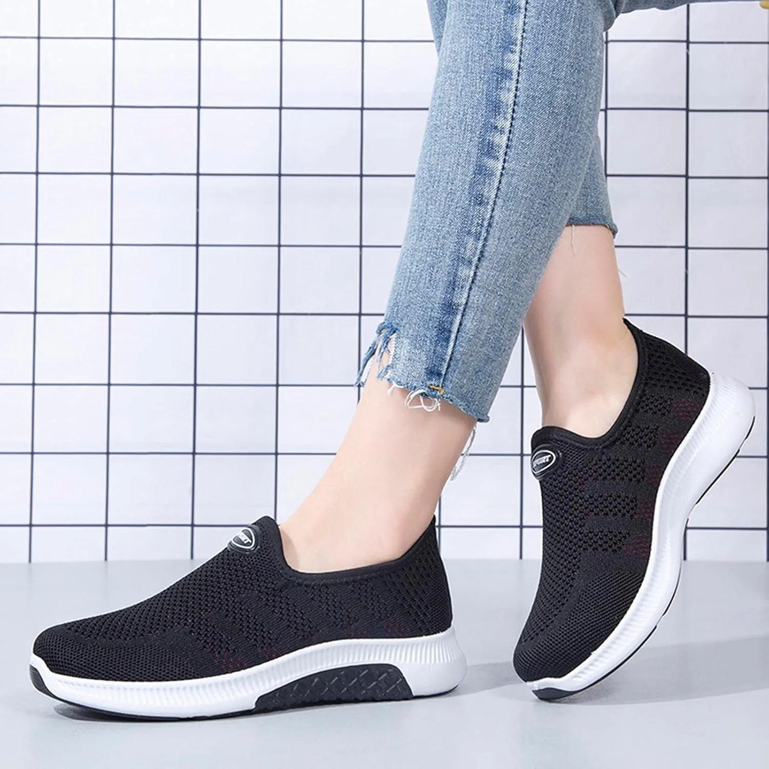 Black Slip Ons Women Sneakers Tenis OrtopDicos De Mujer Womens Shoes Casual Fall Arch Support Womens Trail Running Shoes Arch Support Women's Black Slip On Tennis Shoes