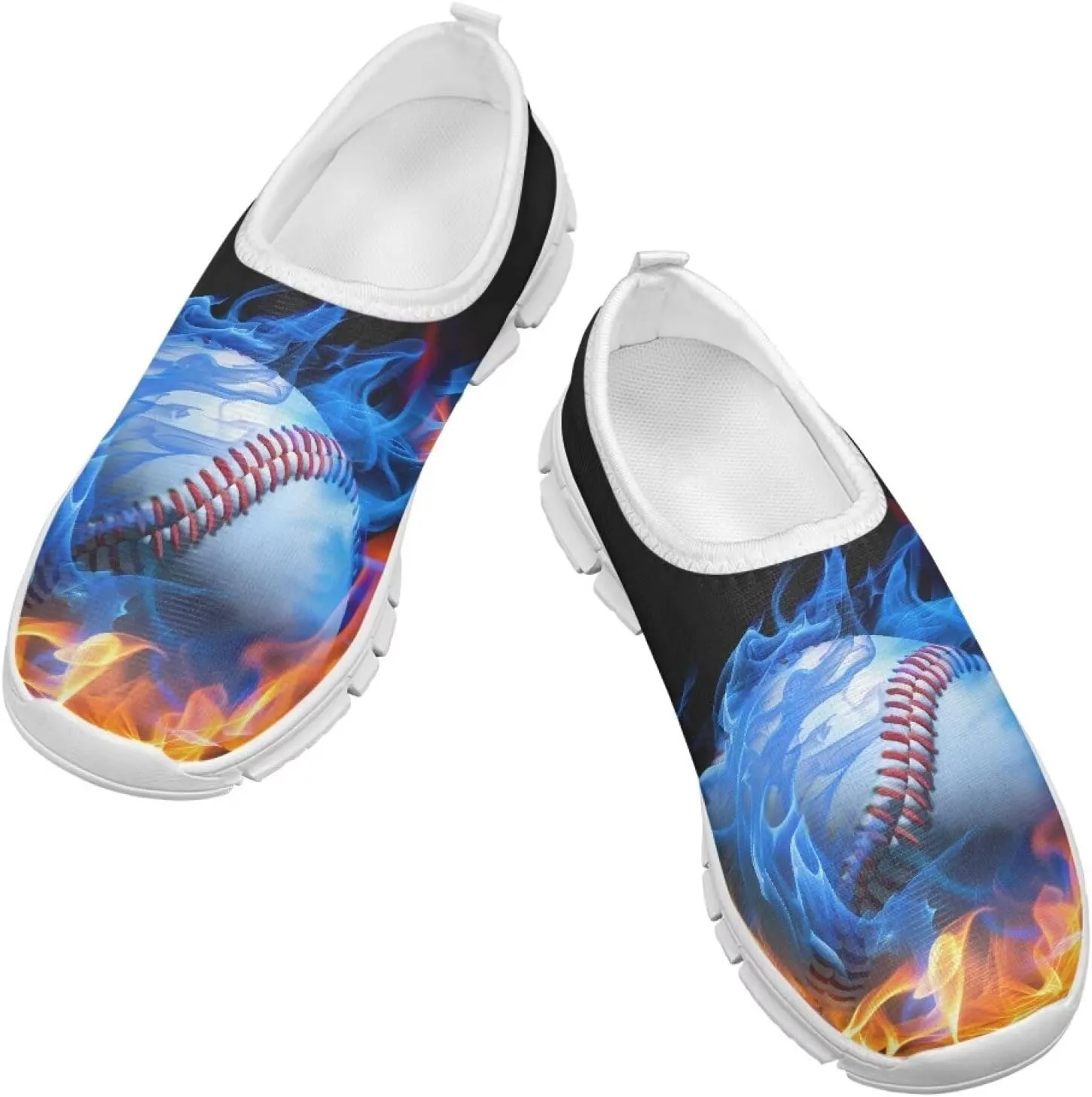 Boys Cool Slip-On Flat Lightweight Shoes Walking Casual Comfortable Travel Outdoor School Shoes Big Kids US Size 11-15