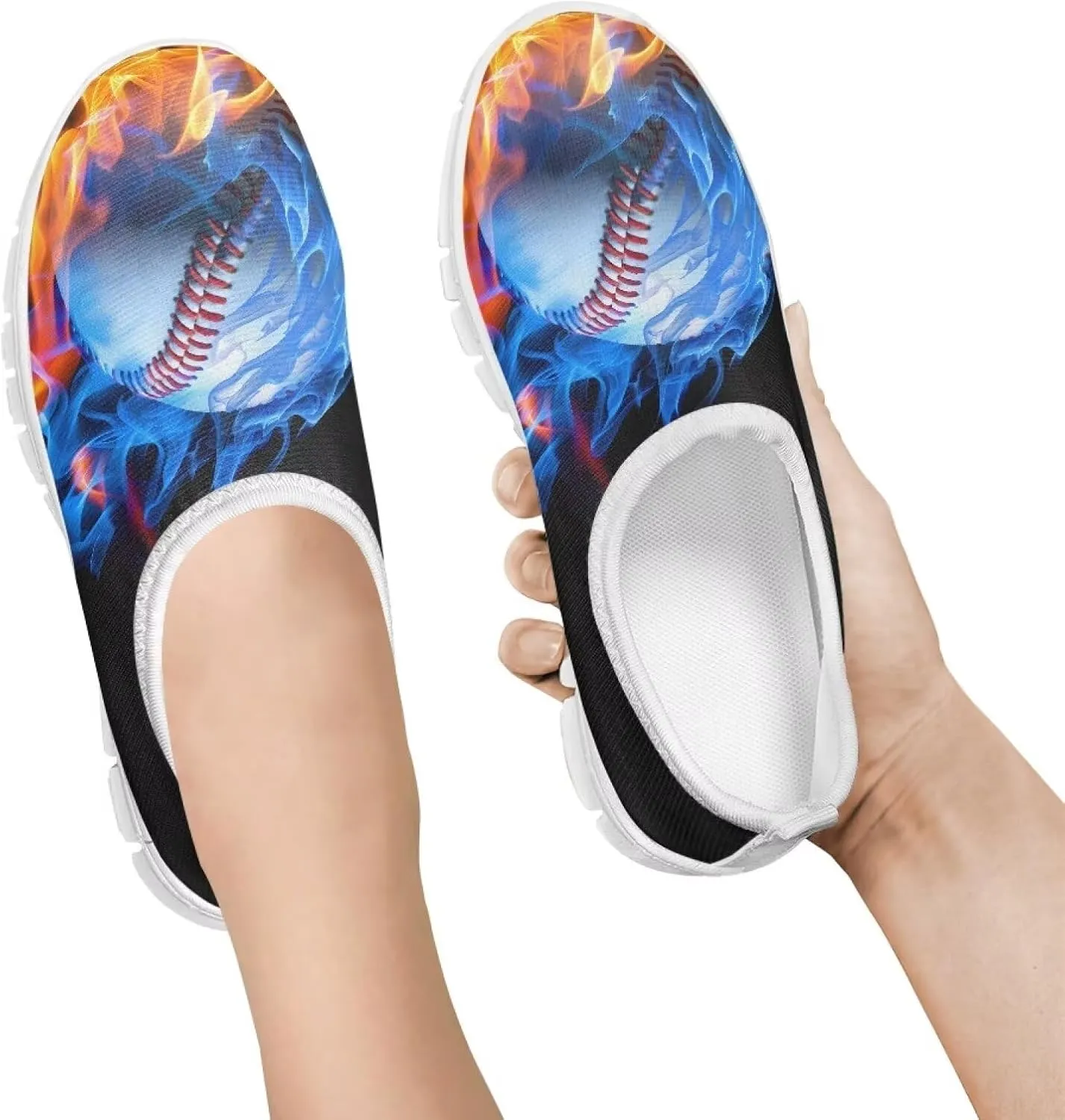 Boys Cool Slip-On Flat Lightweight Shoes Walking Casual Comfortable Travel Outdoor School Shoes Big Kids US Size 11-15