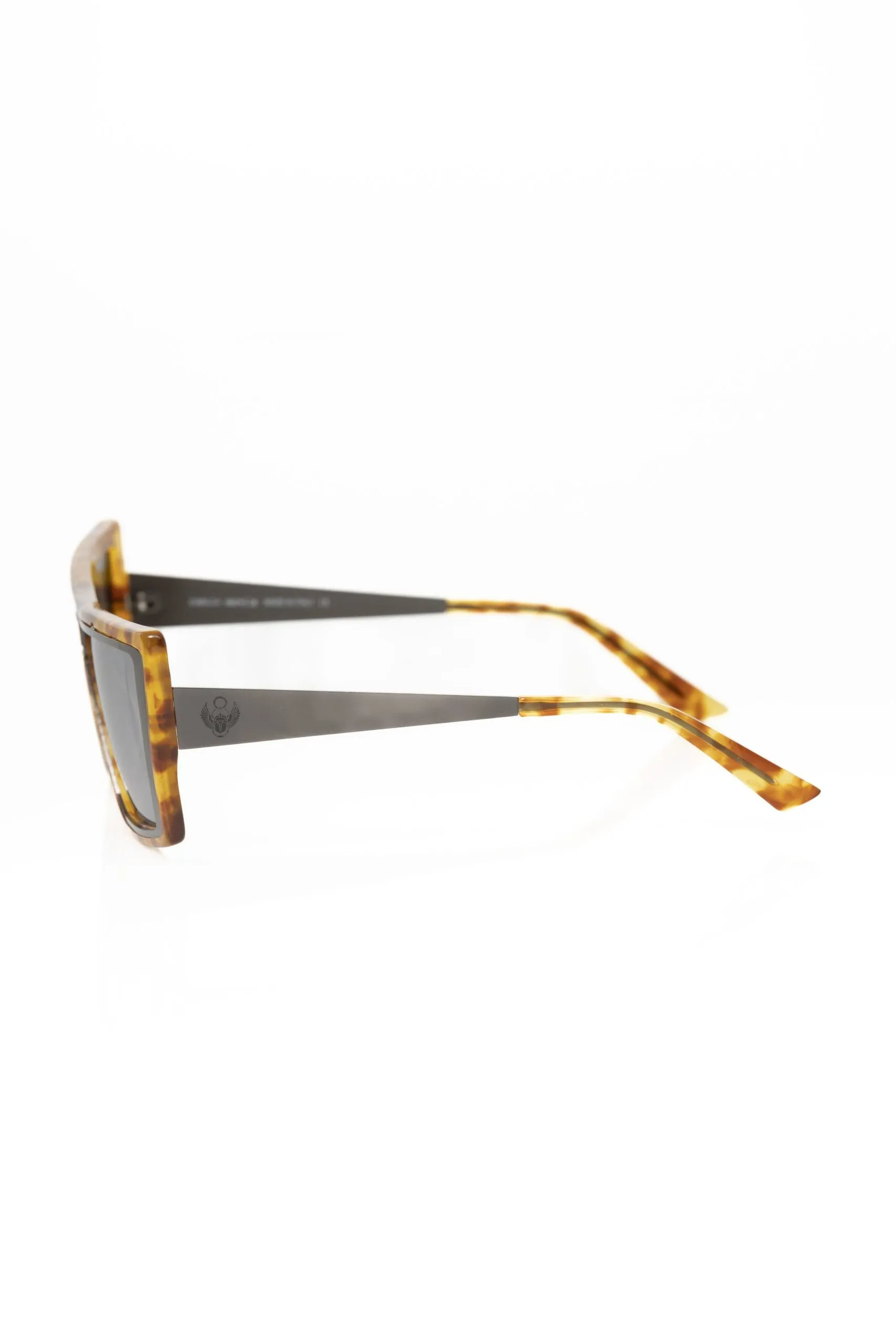 Brown Acetate Women Sunglass