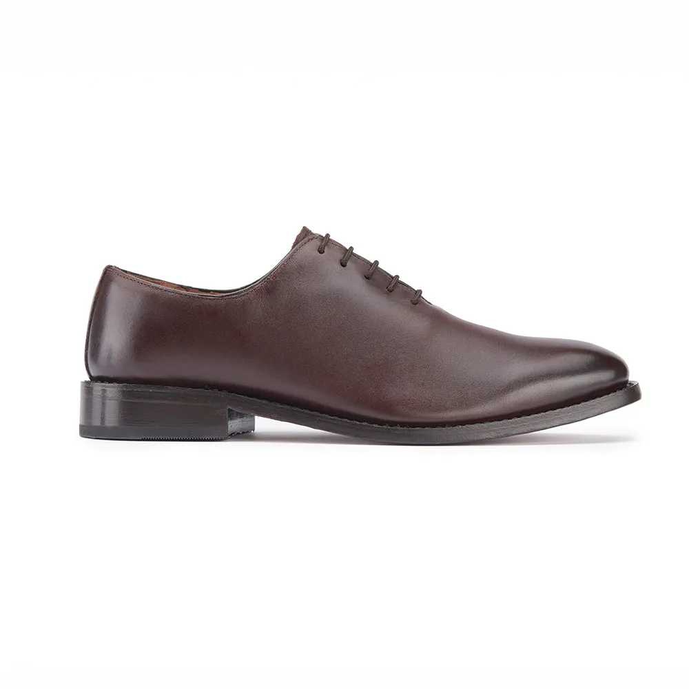 Brunel Wholecut Oxford - Dark Brown