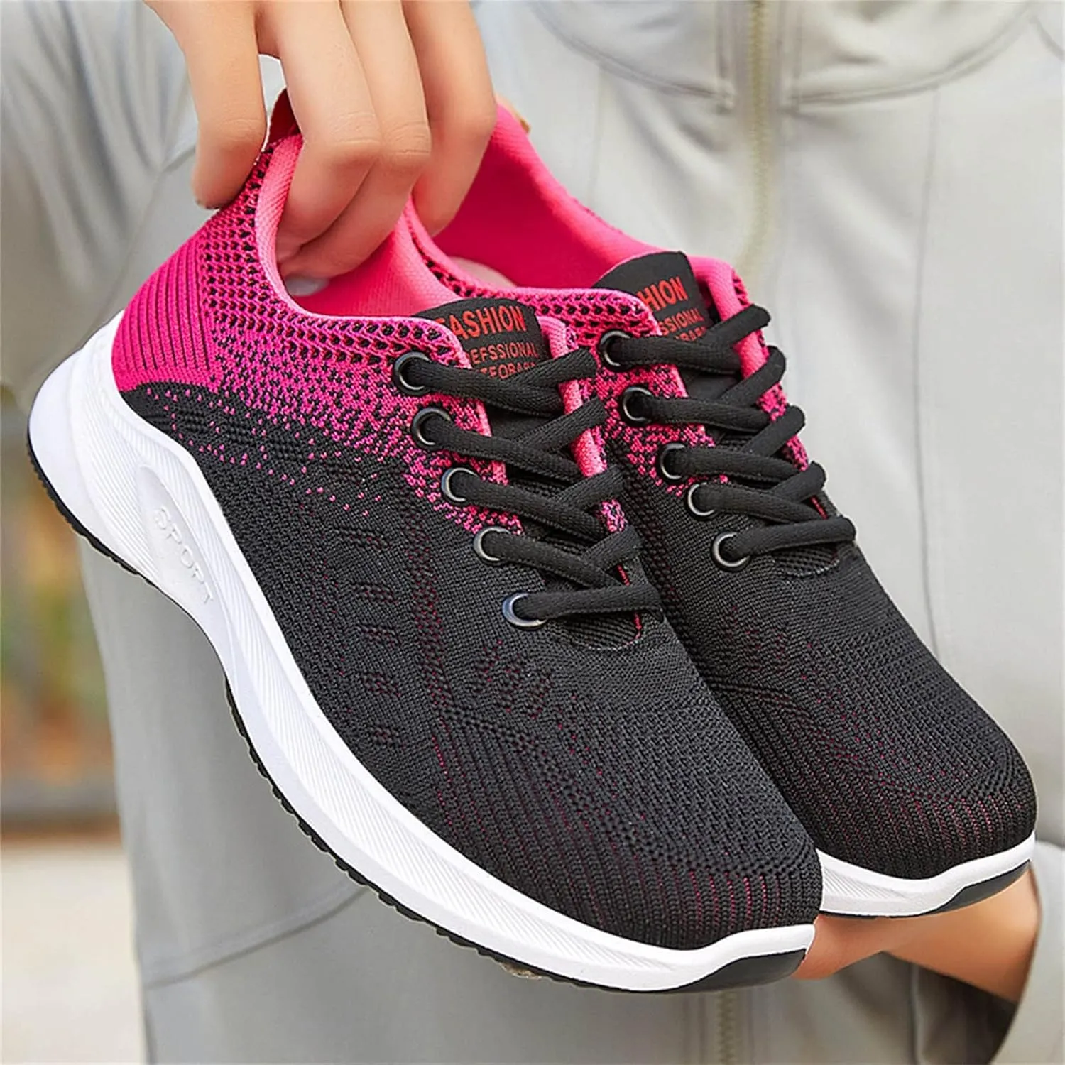 Cathalem Sneakers for Women Slip Ins Womens Slip On Sneakers Hands Free Orthopedic Walking Shoes for Women
