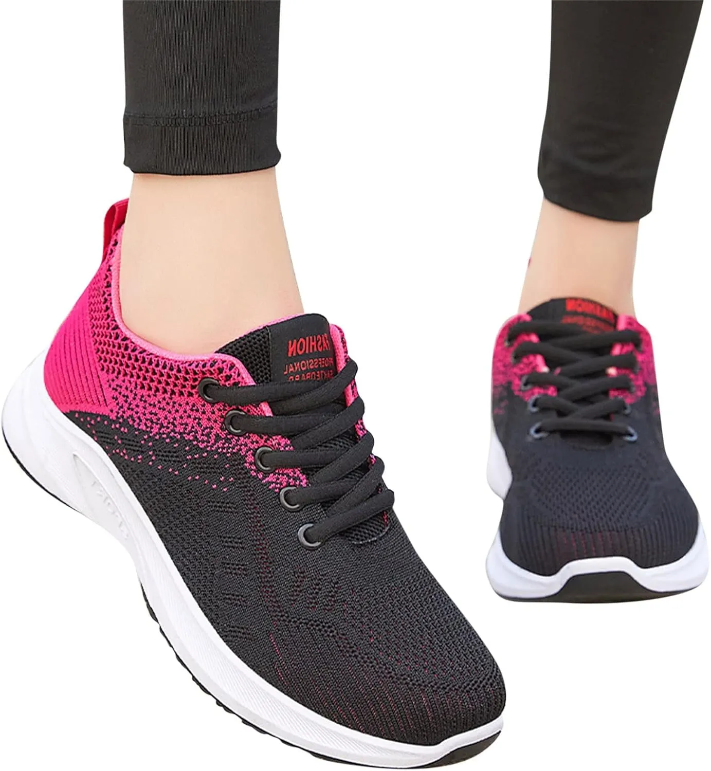 Cathalem Sneakers for Women Slip Ins Womens Slip On Sneakers Hands Free Orthopedic Walking Shoes for Women