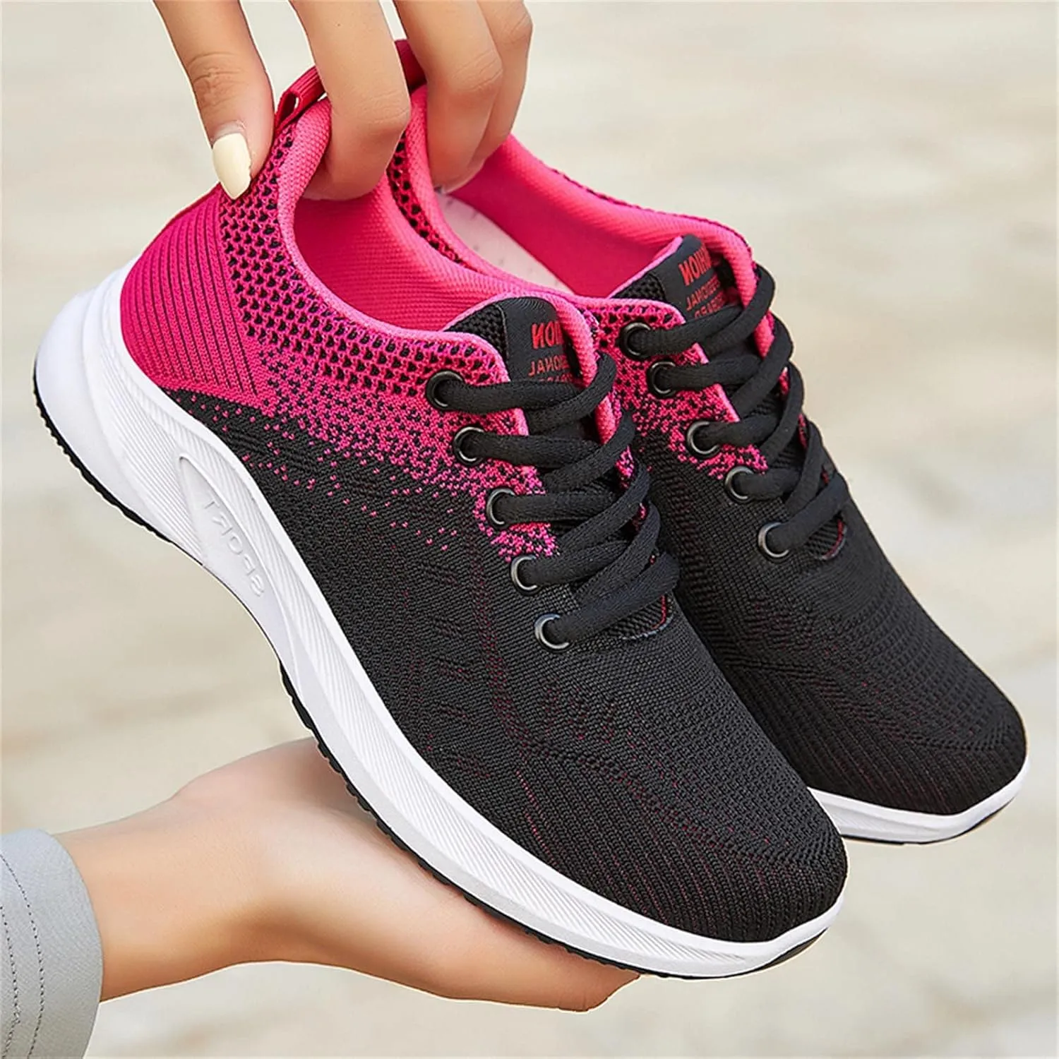 Cathalem Sneakers for Women Slip Ins Womens Slip On Sneakers Hands Free Orthopedic Walking Shoes for Women