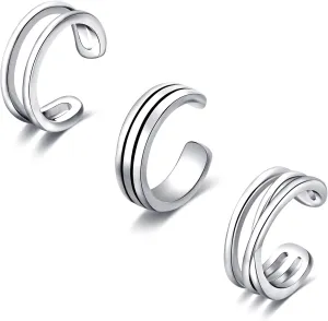 Celtic Knot/Celtic Knot/Bat/Filigree Viking Earrings 925 Sterling Silver Non Piercing Ear Cuff Earrings Cool Earring Cuff for Women Men