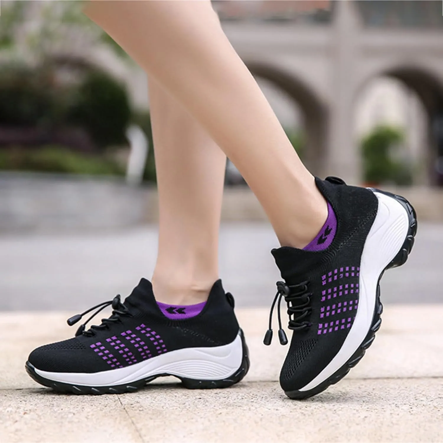 Comfort Wear Orthowear Shoes for Women Orthopedic Sneakers Ortho Breathable Shoes for Plantar Fasciitis