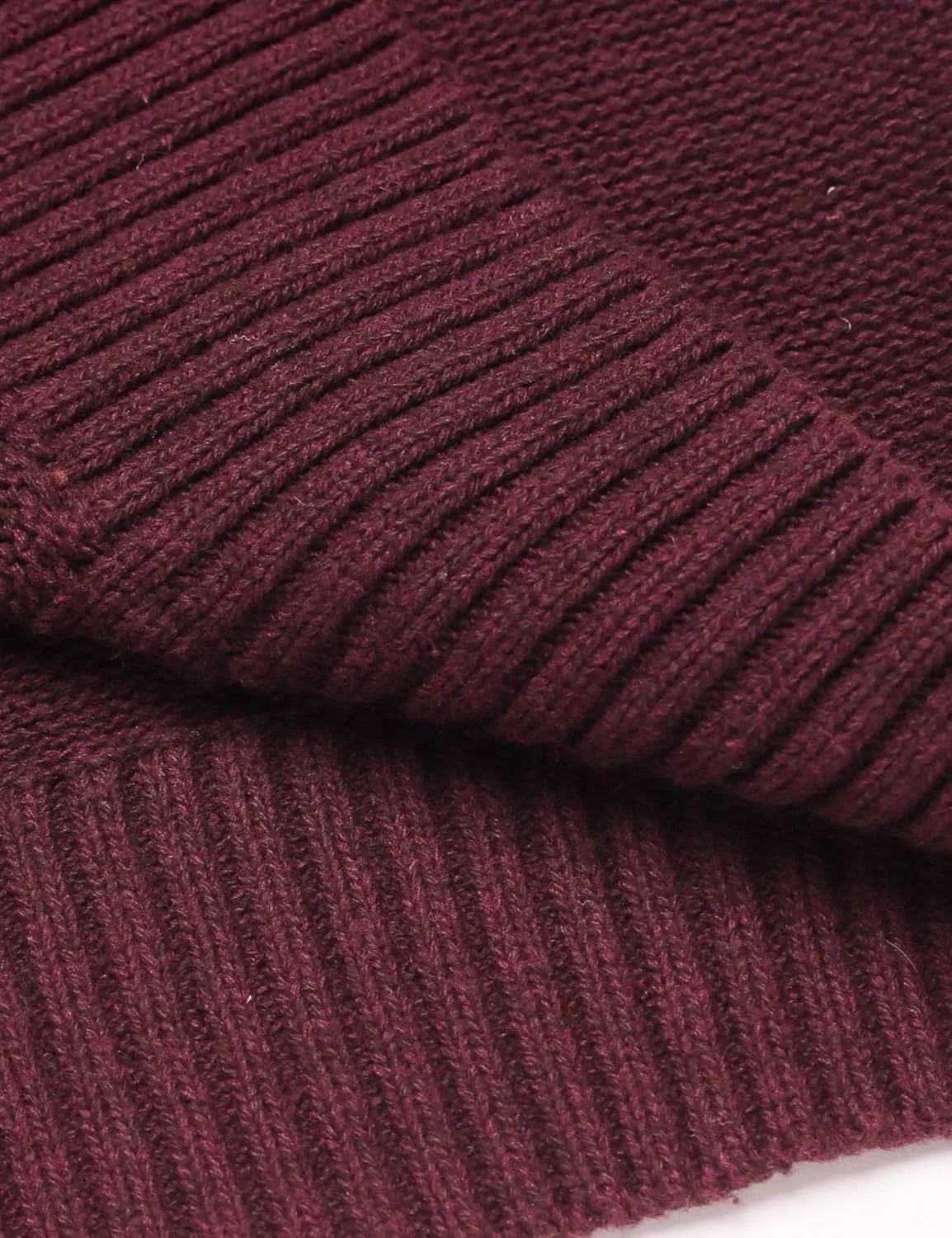 COOFANDY Men's Shawl Collar Sweaters V-Neck Relaxed Fit Cable Pullovers