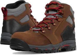 Danner Vicious 4.5 Composite Toe Work Boots for Men - Full-Grain Leather with Breathable Gore-Tex Lining, Speed Lace System & Non Slip Heel Outsole