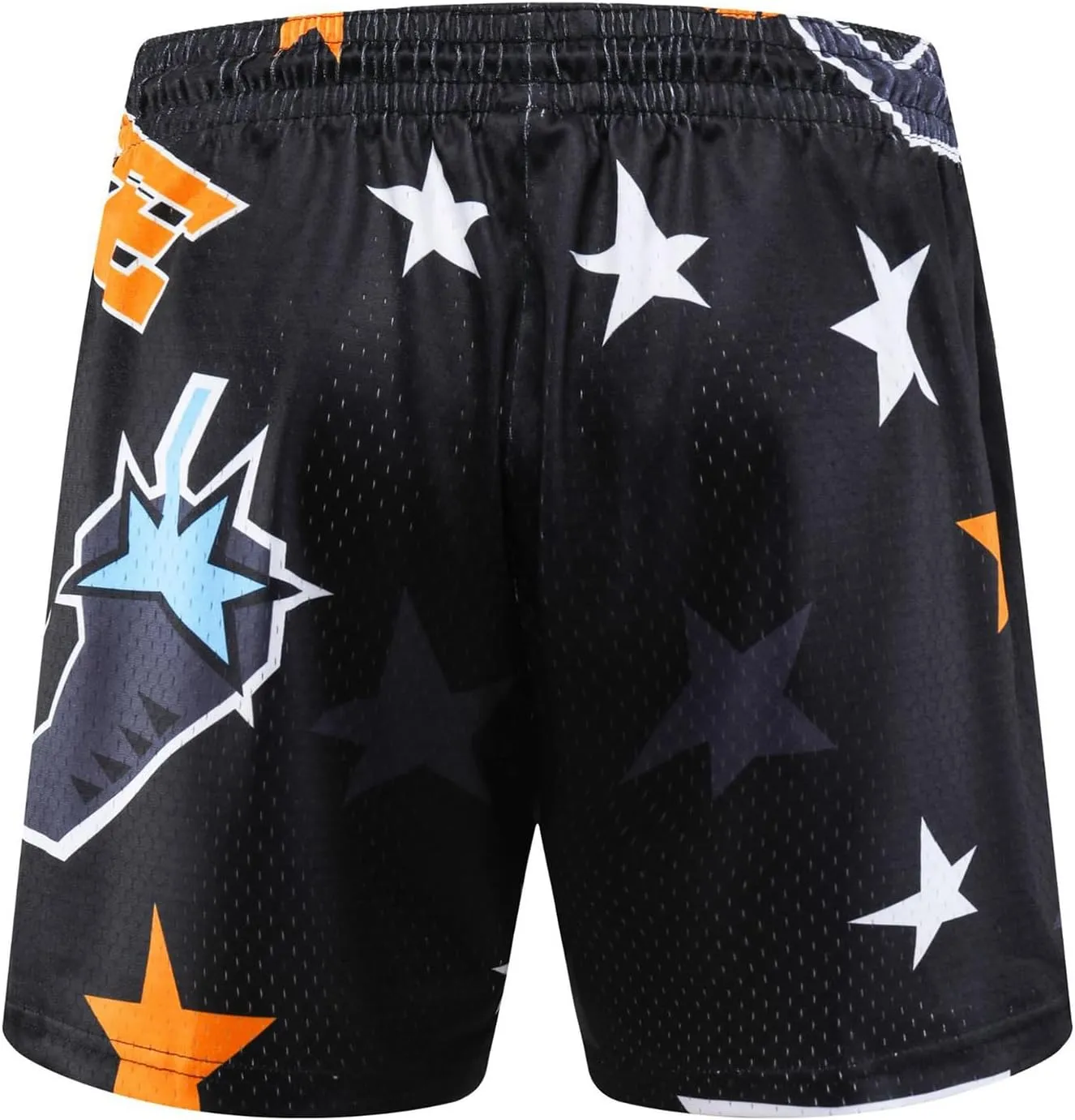 DIOTSR Mens Graphic Basketball Shorts Drawstring Running Workout Shorts Summer Cool Casual Shorts