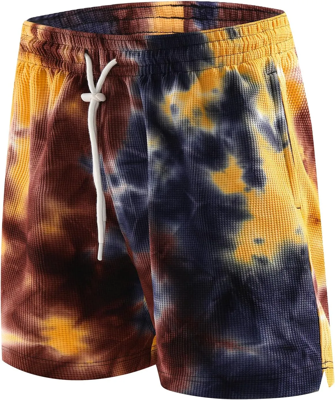 DIOTSR Mens Tie Dye Graphic Shorts Athletic Running Basketball Shorts Casual Designer Shorts Cool Streetwear