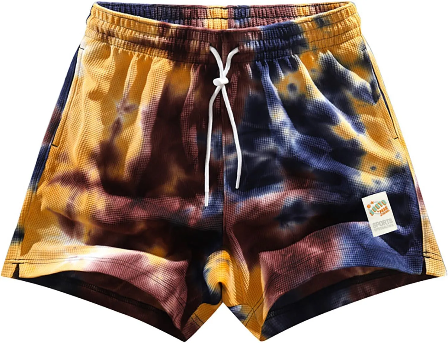 DIOTSR Mens Tie Dye Graphic Shorts Athletic Running Basketball Shorts Casual Designer Shorts Cool Streetwear