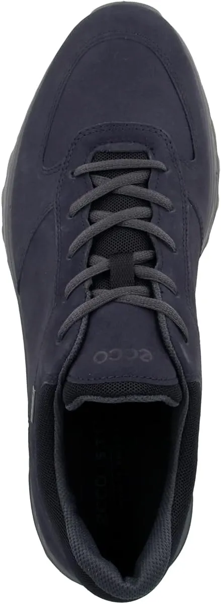 ECCO Mens Exostride Low GTX Leather Trainers
