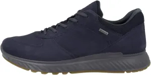 ECCO Mens Exostride Low GTX Leather Trainers