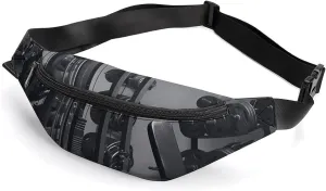Fanny Pack for Men Women Gym Equipmentprinted Crossbody Belt Bags Sports Waist Bag ForTravel Running Hiking Walking Workout, 36*15cm