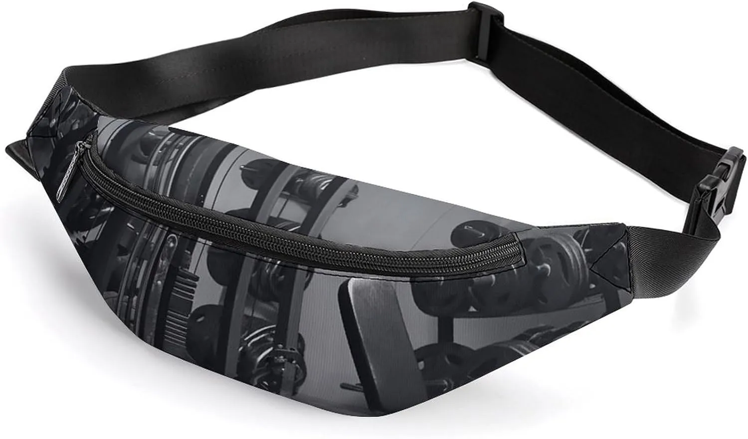 Fanny Pack for Men Women Gym Equipmentprinted Crossbody Belt Bags Sports Waist Bag ForTravel Running Hiking Walking Workout, 36*15cm