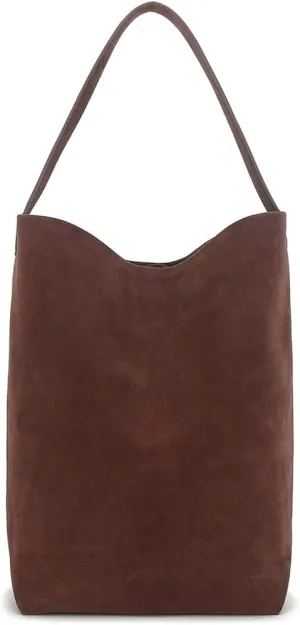 Fashion Suede Leather Bucket Bag,Retro Large Top Handle Handbags and Designer Purses for Shopping Travel School