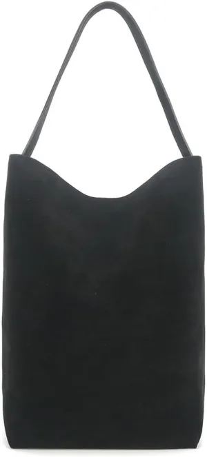 Fashion Suede Leather Bucket Bag,Retro Large Top Handle Handbags and Designer Purses for Shopping Travel School