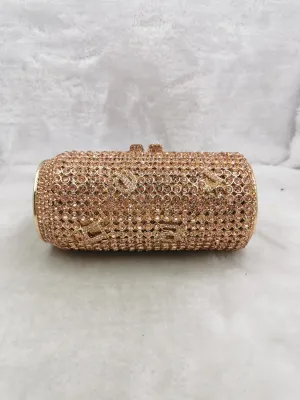 Female Crystal Diamond Clutch bag Handmade Evening bags Bridal purse Customized Clutches Bags Clutch Purse Silver, Gold