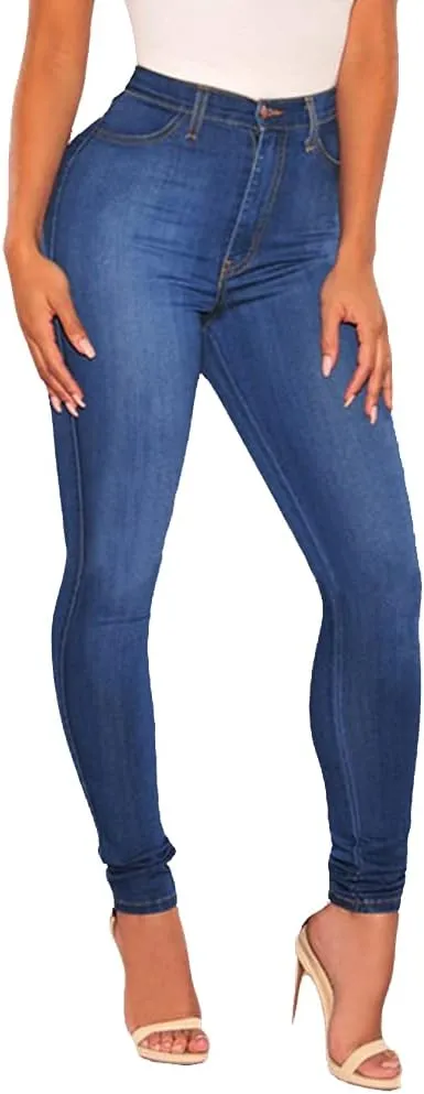 FISCLOSIN Women Colombian Design,Butt Lift,Sexy Skinny Jeans,Stretch Denim Pants