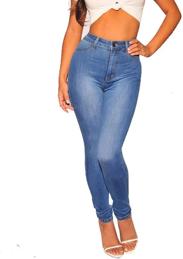 FISCLOSIN Women Colombian Design,Butt Lift,Sexy Skinny Jeans,Stretch Denim Pants