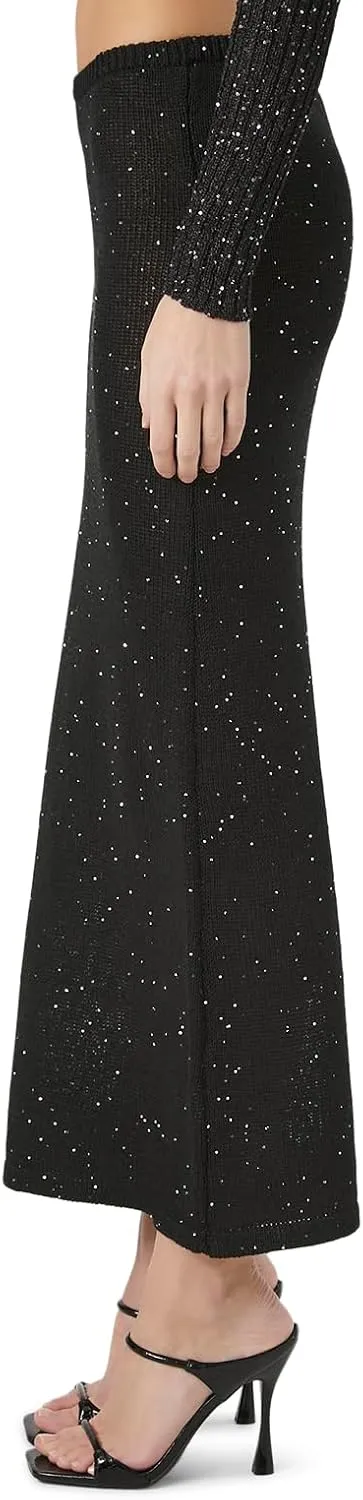 Forever 21 Women's Sequin Midi Skirt