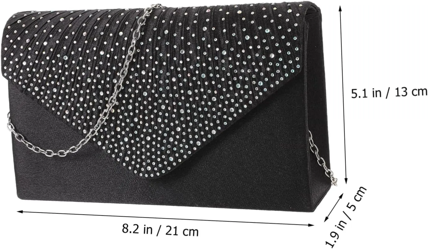GALPADA Dinner Bag Bridal Clutch Wedding Purses for Bride Evening Purses and Clutches for Wedding Bride Purse