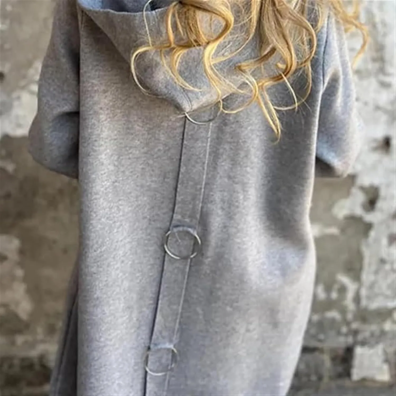 Glamcloths - Casual Breasted Hooded Jacket, Asperbelly Jacket, Casual Breasted Hooded Jacket