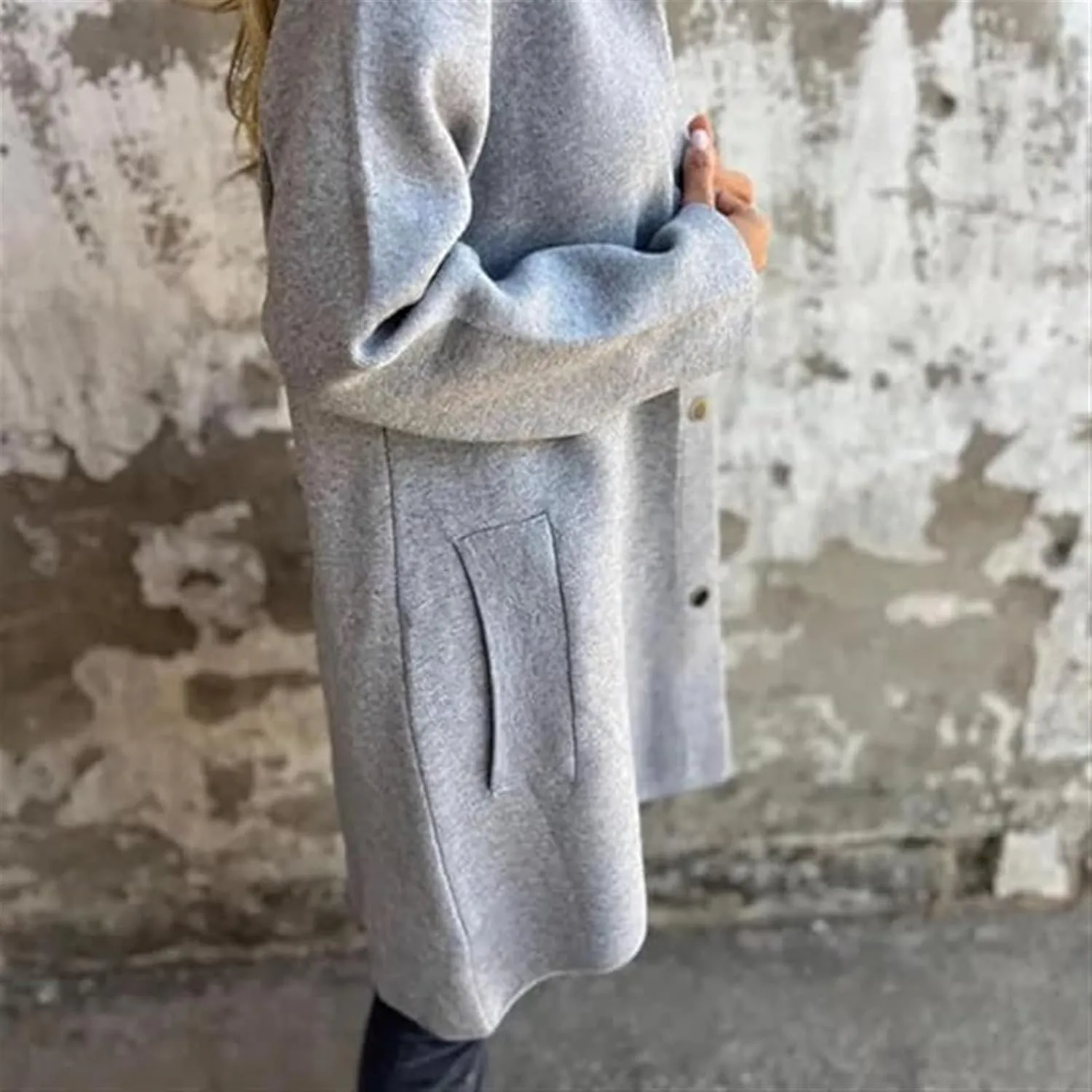 Glamcloths - Casual Breasted Hooded Jacket, Asperbelly Jacket, Casual Breasted Hooded Jacket