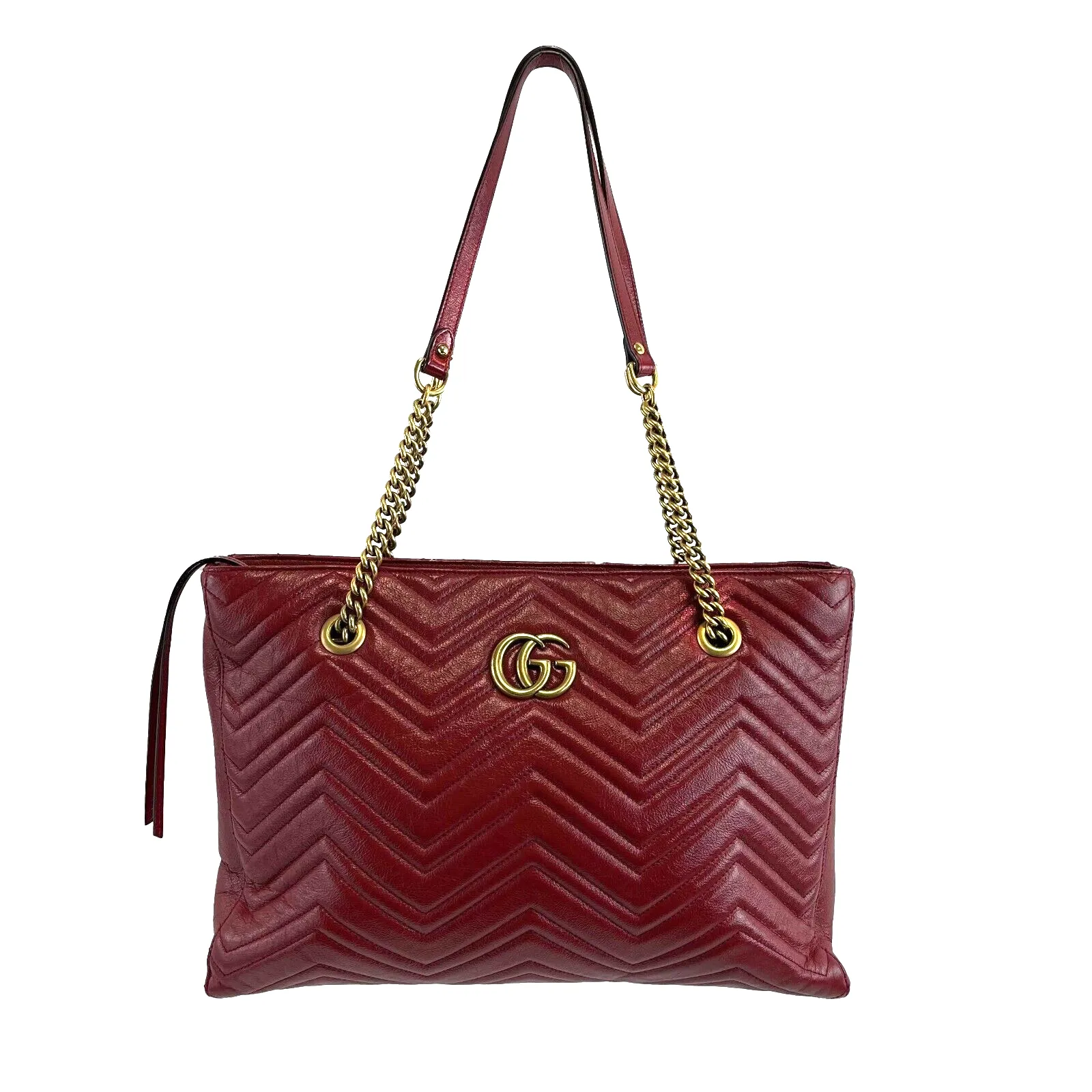 Gucci Azalea Matelasse GG Marmont Tote Medium