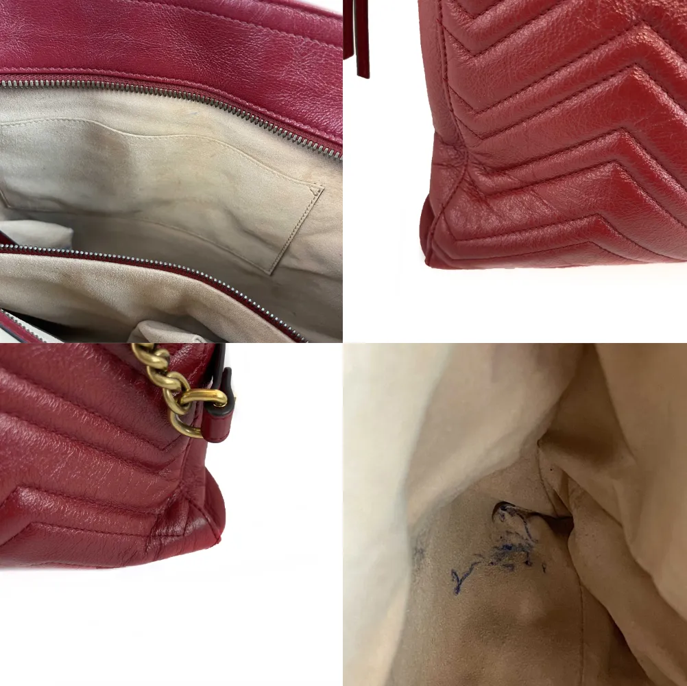 Gucci Azalea Matelasse GG Marmont Tote Medium