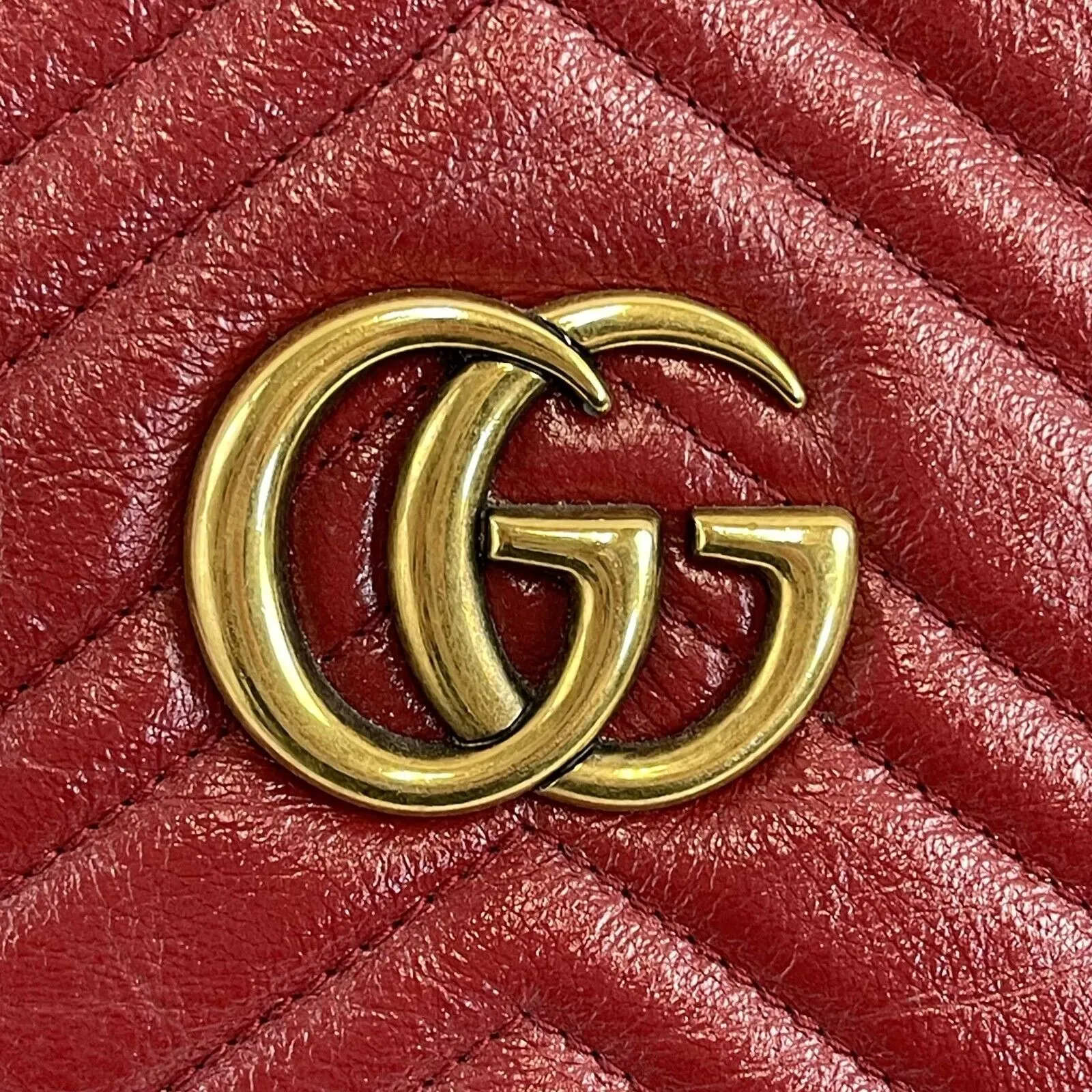 Gucci Azalea Matelasse GG Marmont Tote Medium