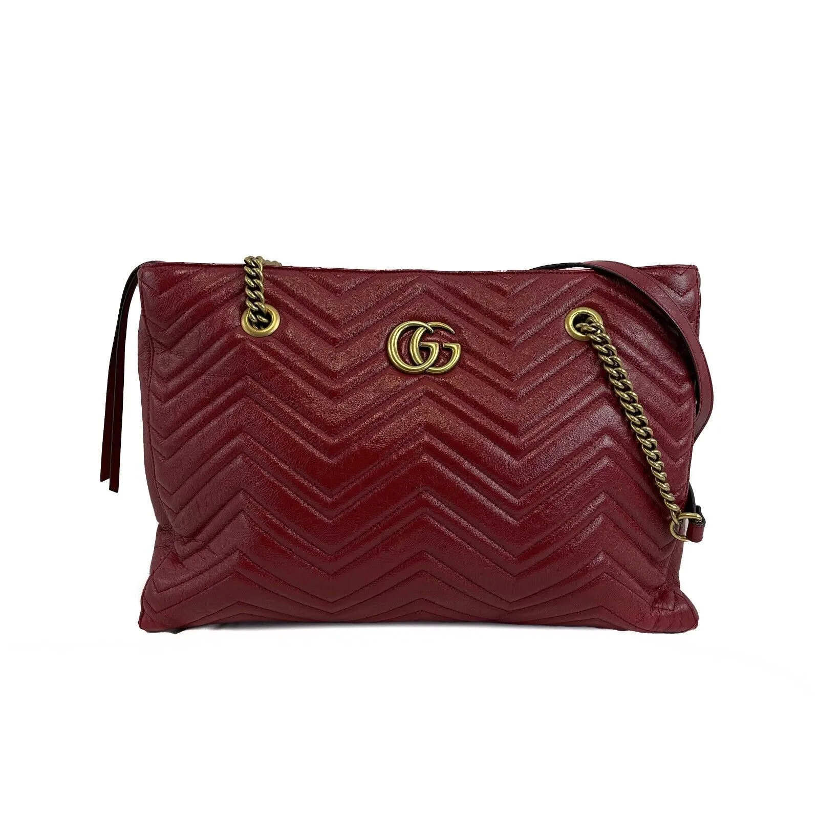 Gucci Azalea Matelasse GG Marmont Tote Medium