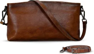 HESHE Crossbody Purses and Handbags for Women Soft Leather Shoulder Bags Designer Purse Satchel Bag Work Purse