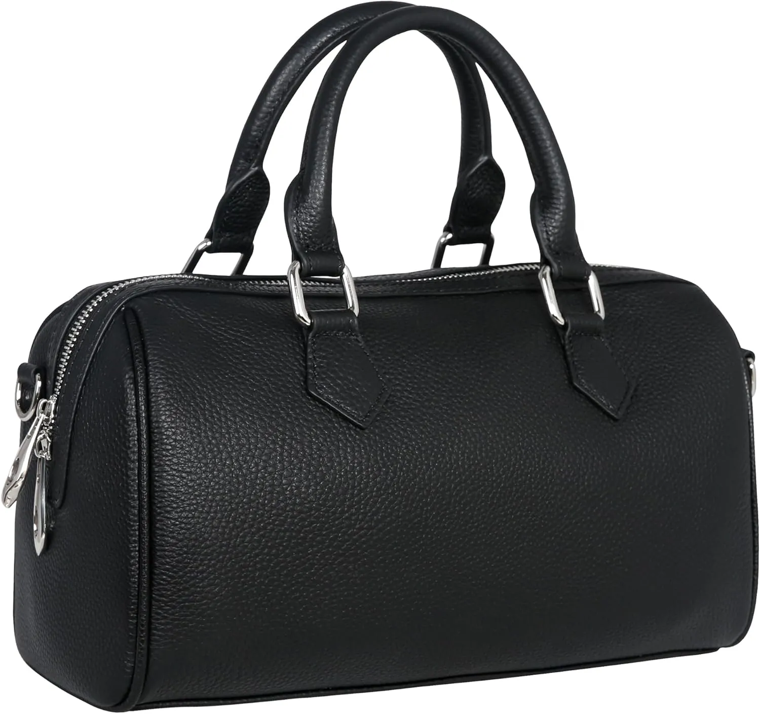HESHE Genuine Leather Purses and Handbags Top Handle Bags Tote Crossbody Bag Satchel Purse with Adjustable Strap