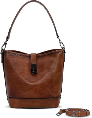 HESHE Shoulder Bag for Women Satchel Handbags Top Handle Purse Designer Crossbody Bag Vintage Daily Purse