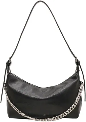 Hobo Bag with Chain for Women Leather Shoulder Dumpling Bag Vintage Hobo Crescent Bag Designer Purses and Handbags