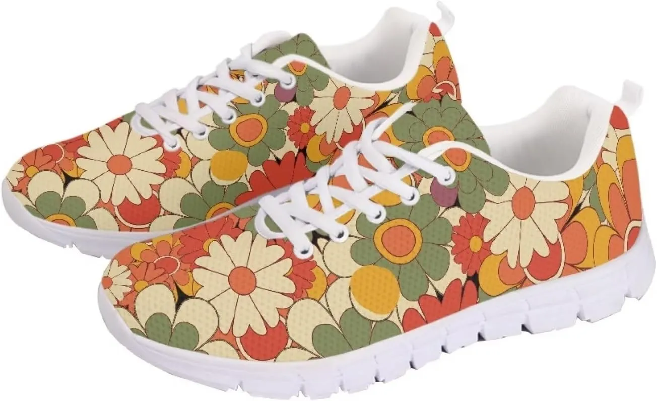 INSTANTARTS Womens Walking Shoes Lightweight Running Shoes Air Mesh Breathable Tennis Sneakers