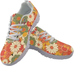INSTANTARTS Womens Walking Shoes Lightweight Running Shoes Air Mesh Breathable Tennis Sneakers