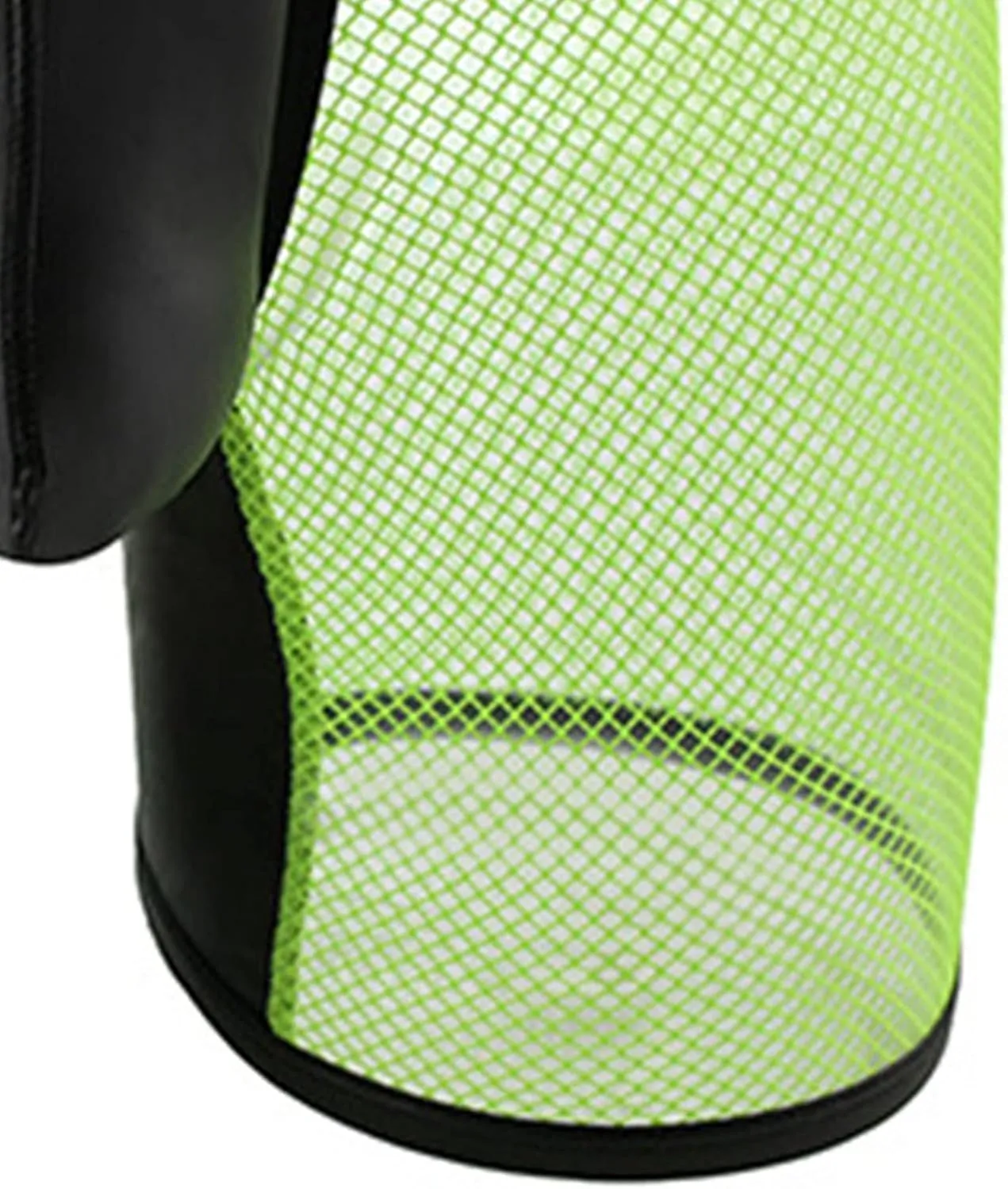 JEsilunmaMY Men's Mesh Leather Pouch Underwear Sexy Low Waist Hollow Boxer Briefs See Through Breathable Shorts Trunks