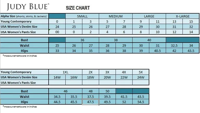 Judy Blue High Waisted Tummy Control Contrast Wash Skinny Jeans 88767