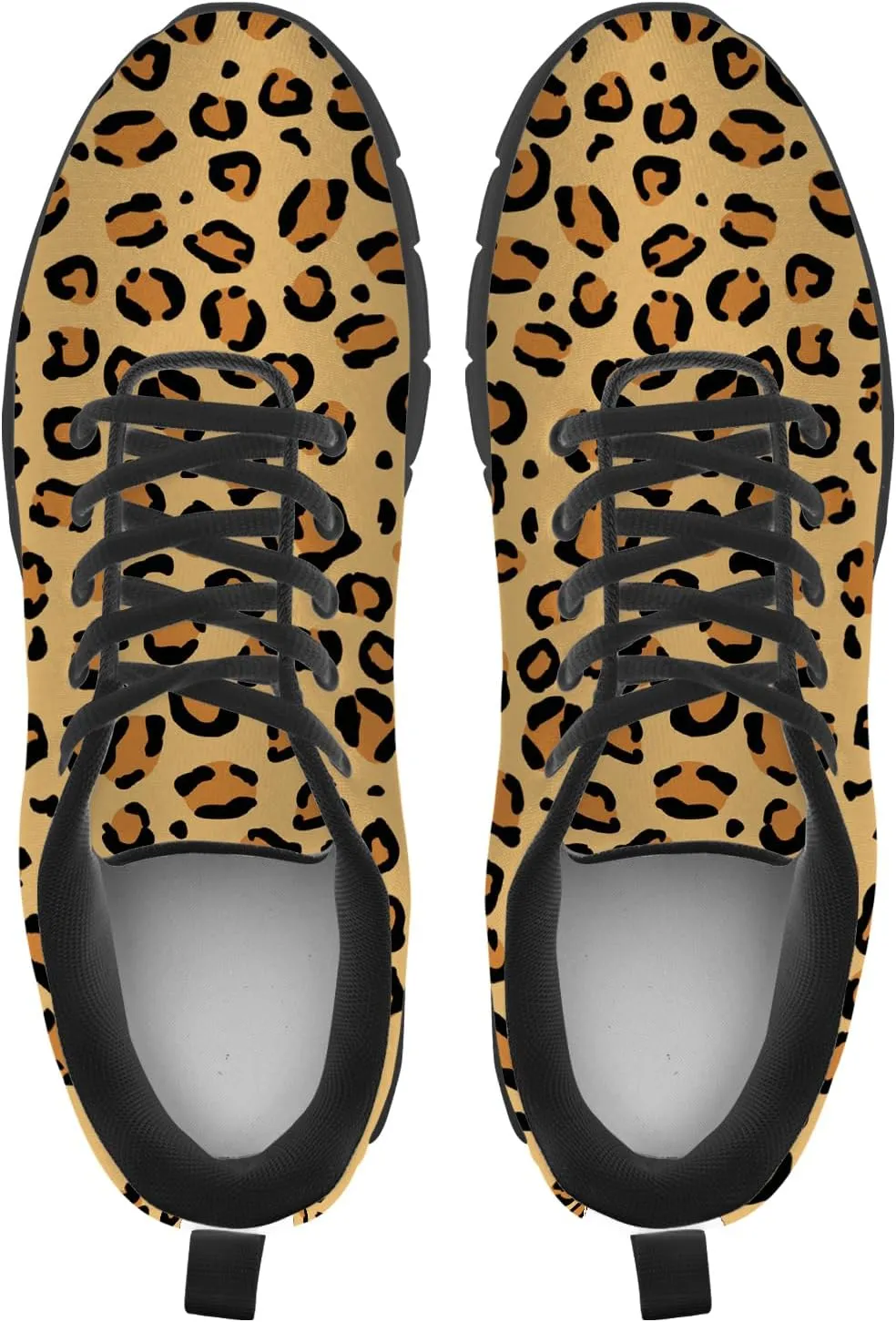Leopard Print Shoes for Women Men Running Shoes Walking Sneakers Tennis Shoes Gifts for Women Men